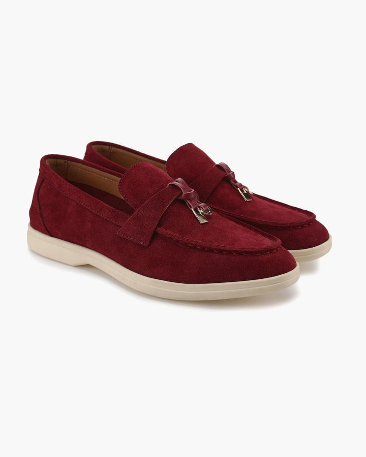 Suede Ženske Loafers