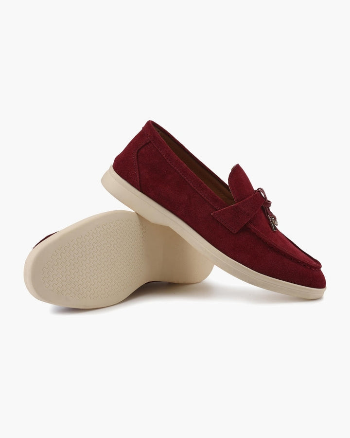 Suede Ženske Loafers