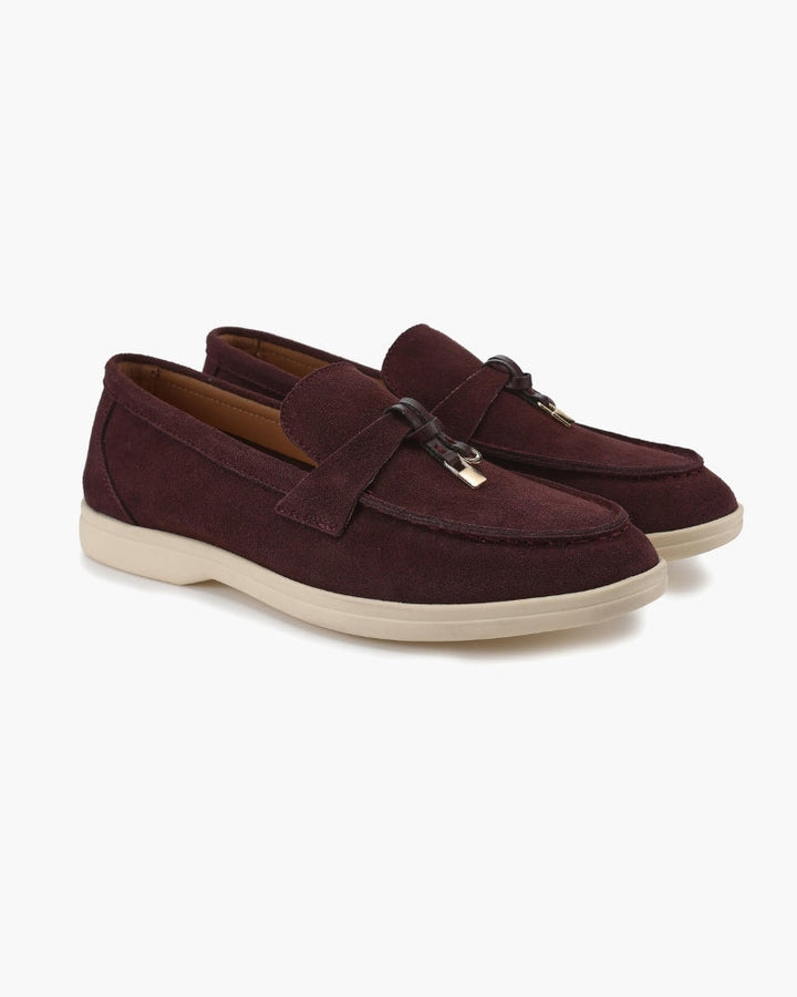 Suede Ženske Loafers