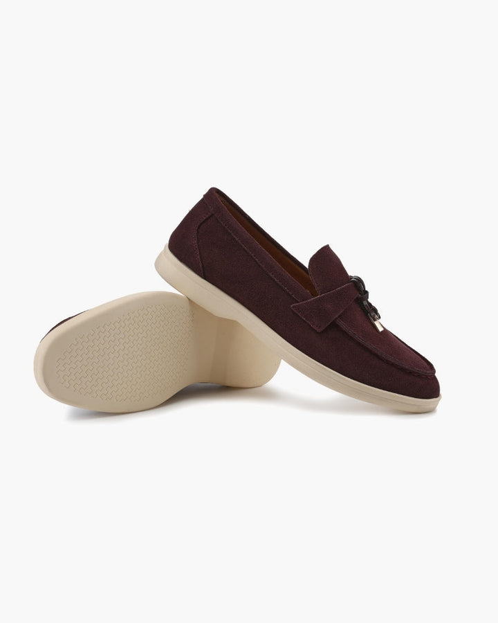 Suede Ženske Loafers