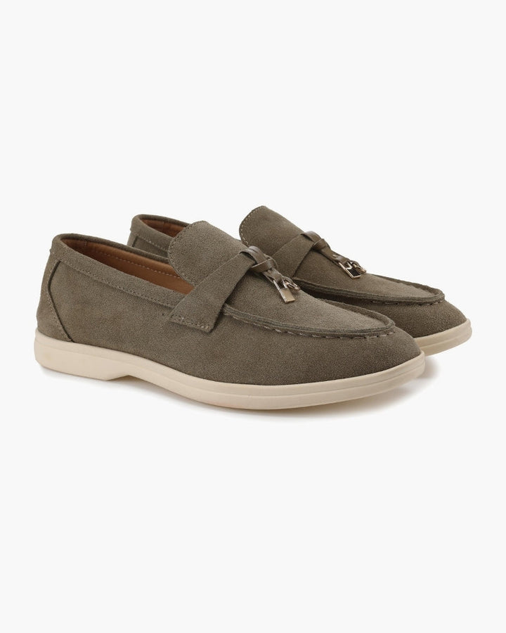 Suede Ženske Loafers