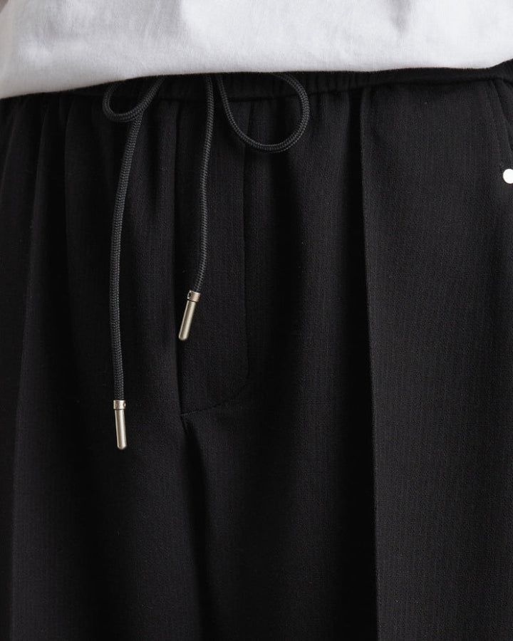 Igor | Hlače visokog struka od mekog dodira s pojasom i vezicama