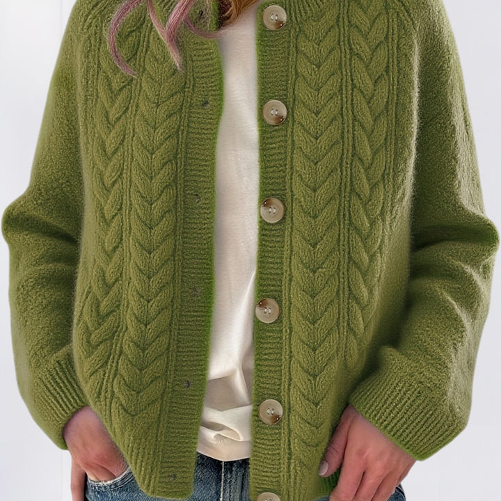 Lorena |  Pleteni kardigan s gumbima