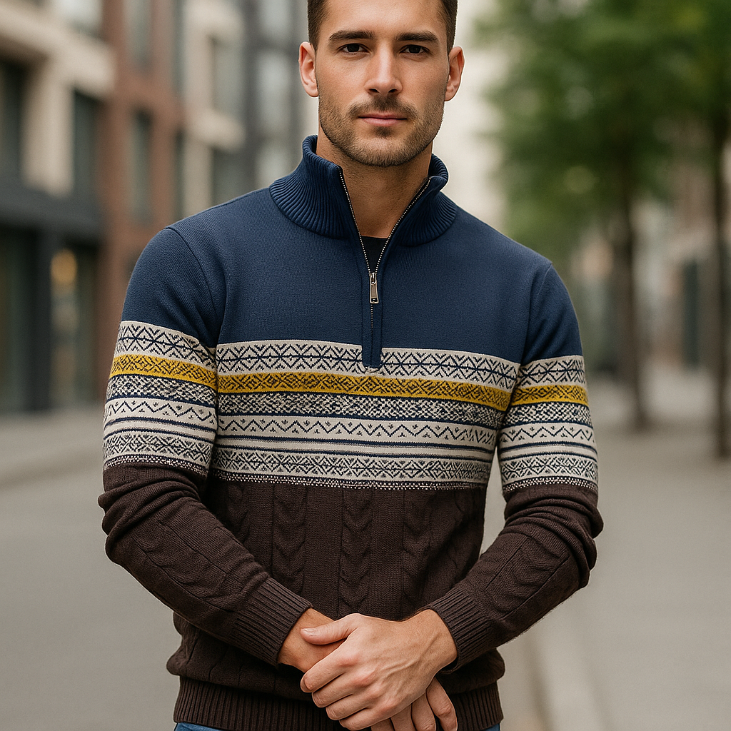 Luca Cotton Knit Sweater