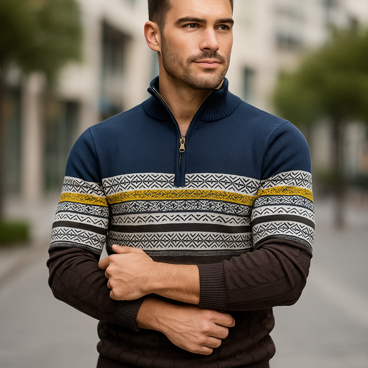 Luca Cotton Knit Sweater