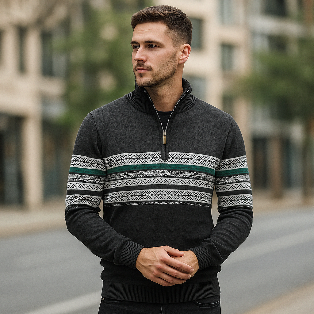 Luca Cotton Knit Sweater