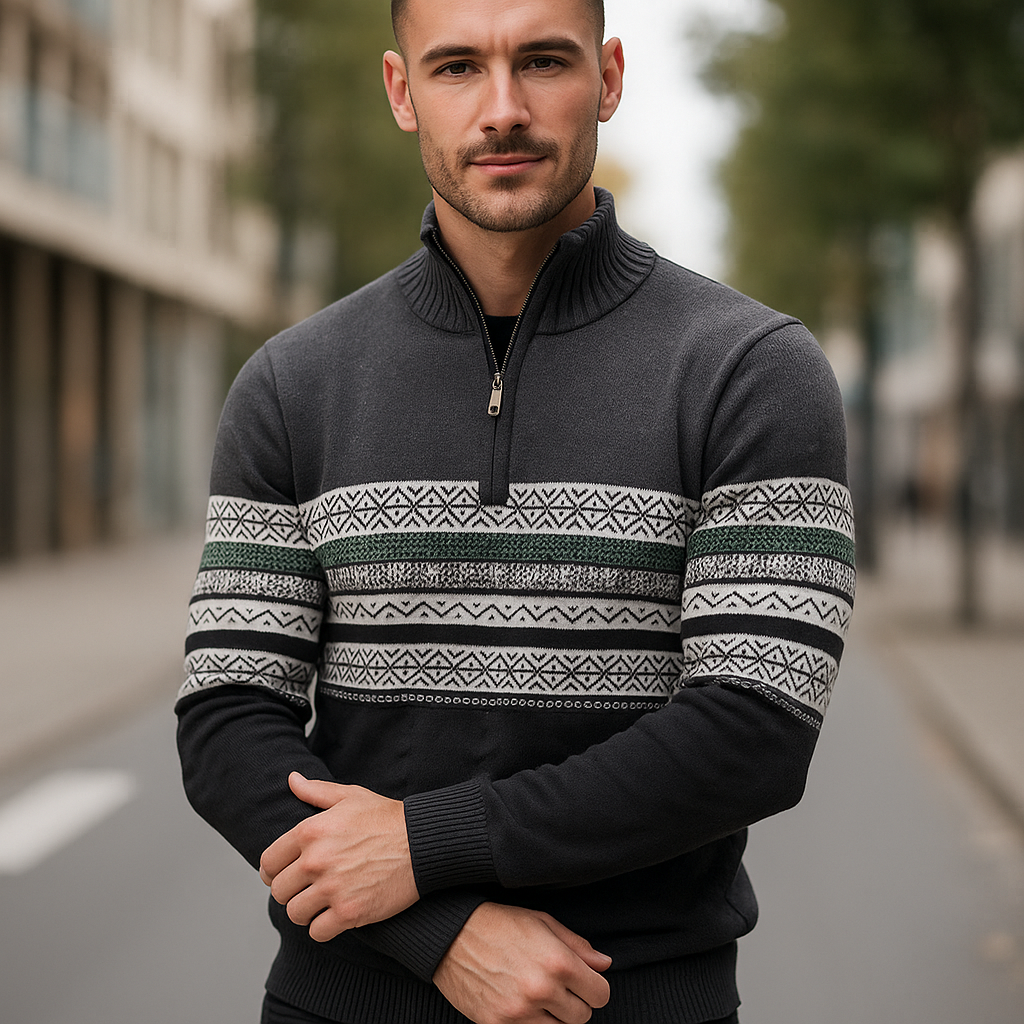 Luca Cotton Knit Sweater