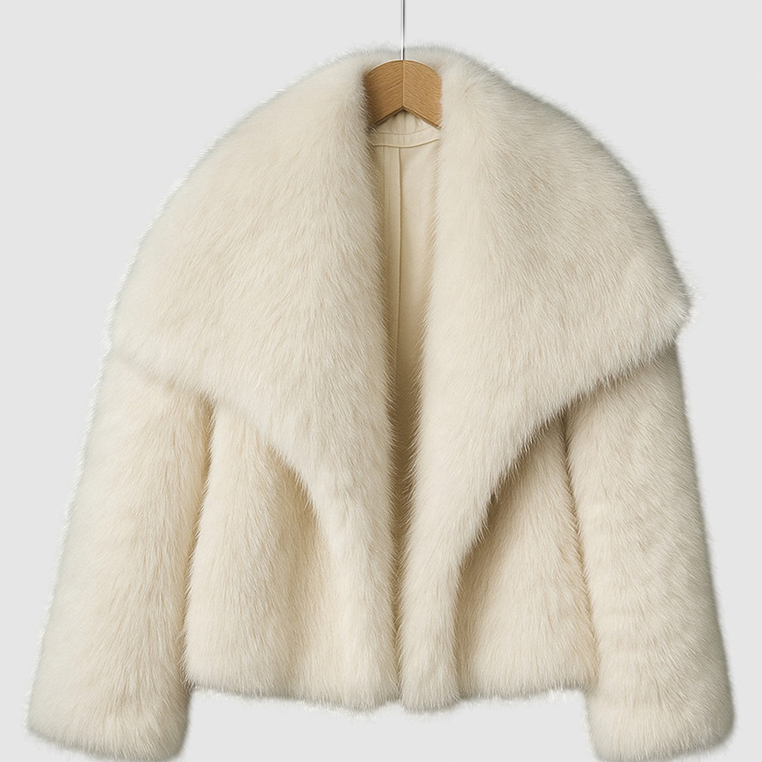 Valentina | Predimenzionirani kaput od umjetnog krzna