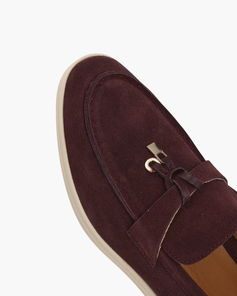Suede Ženske Loafers