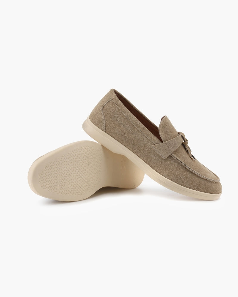 Suede Ženske Loafers