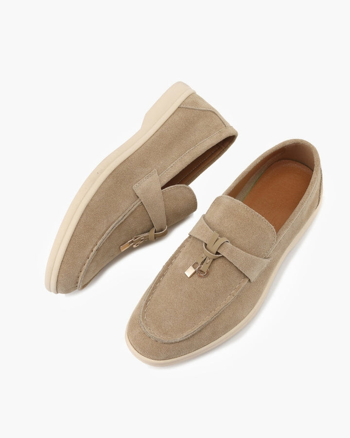 Suede Ženske Loafers