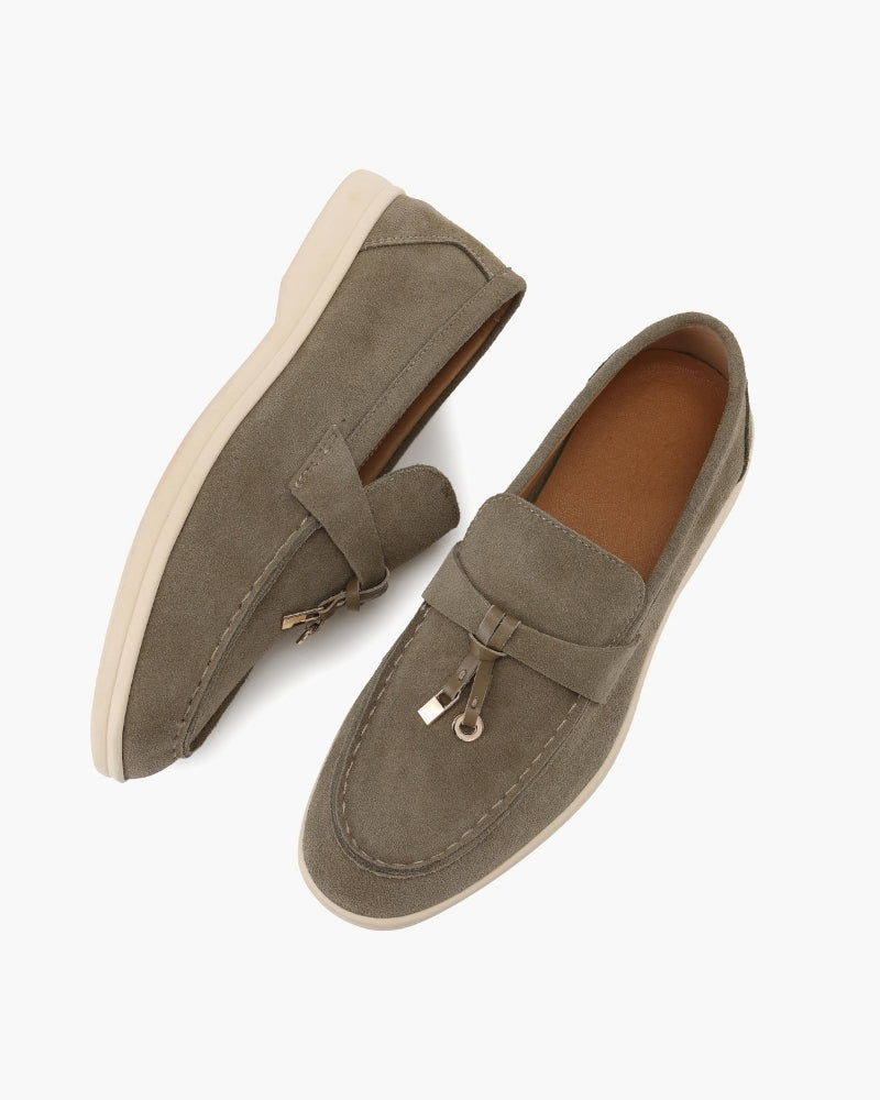 Suede Ženske Loafers