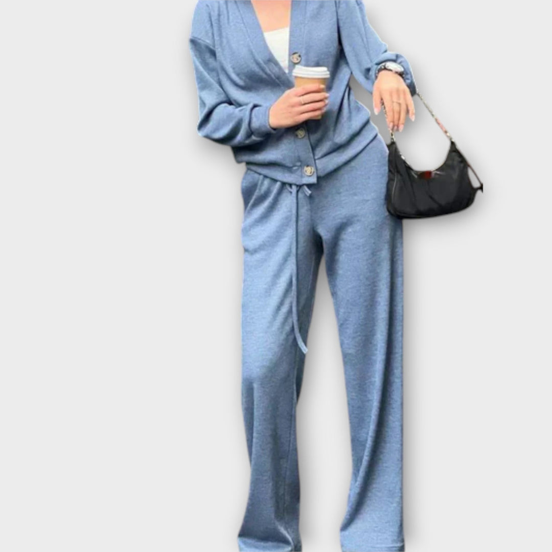 Hedviga - Set pletenog kaputa i hlača