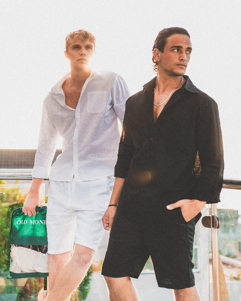 Darko | Premium lanene kratke hlače