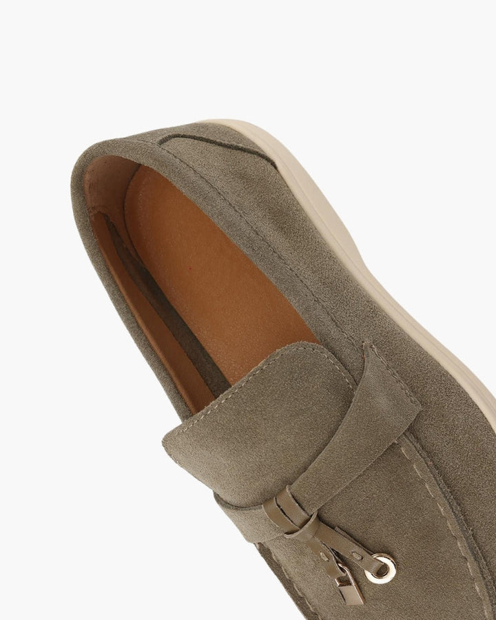 Suede Ženske Loafers