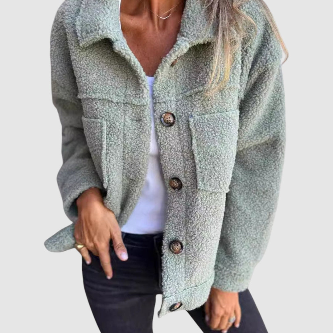 Katia | Mekana flis jakna s gumbima