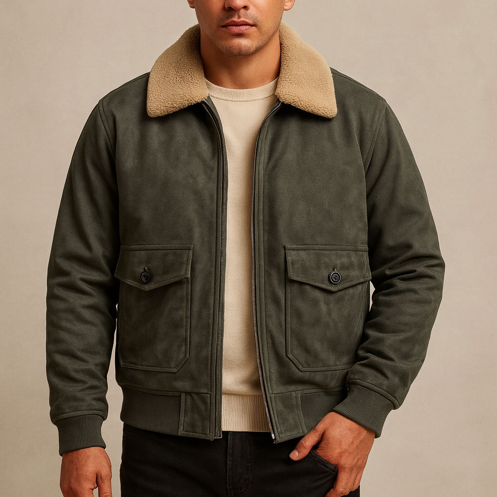 Marco Suede Lined Jacket