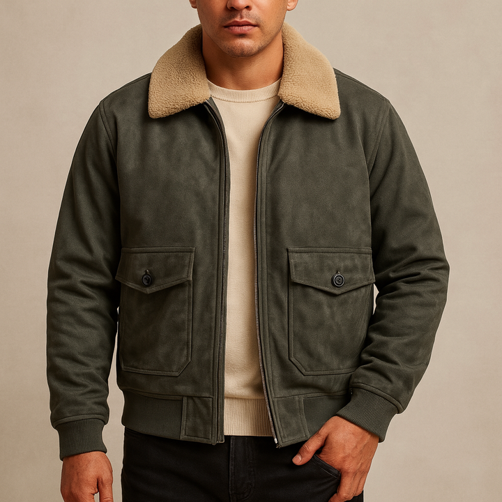 Marco Suede Lined Jacket