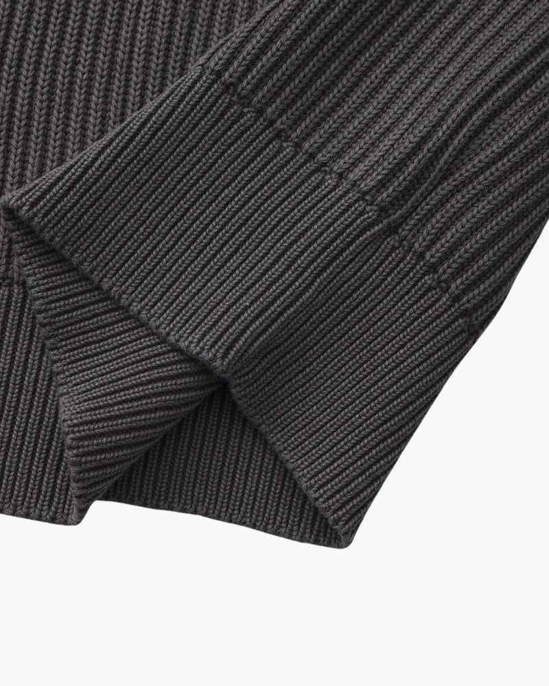 Krešo | Pulover s rebrastim pletenjem