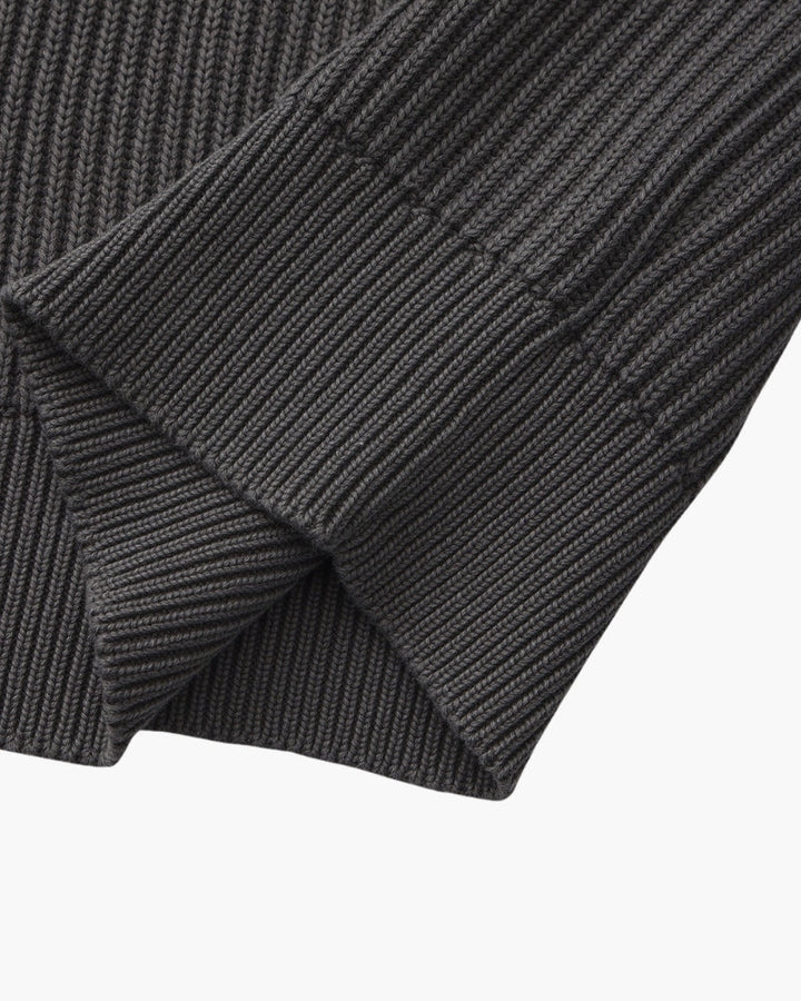 Krešo | Pulover s rebrastim pletenjem