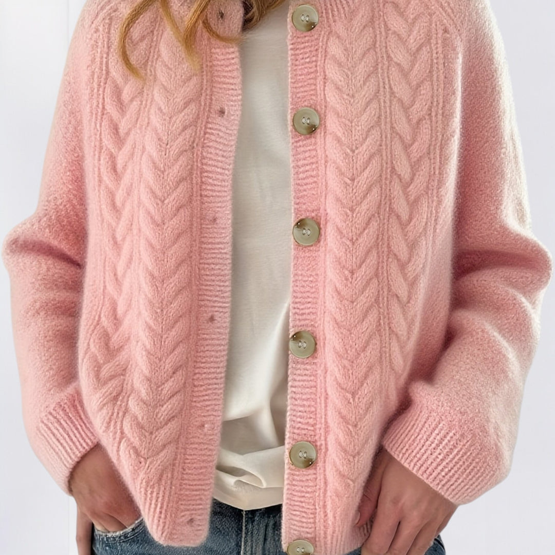 Lorena |  Pleteni kardigan s gumbima