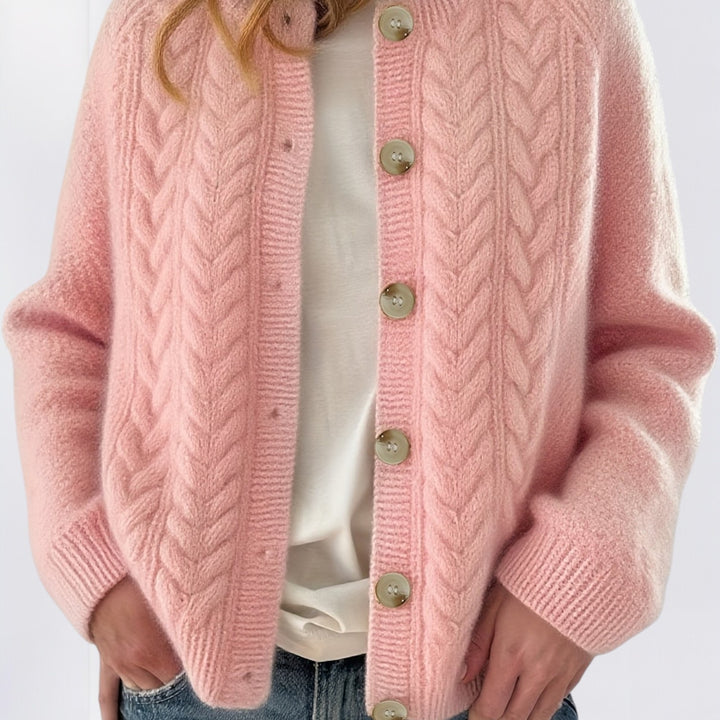 Lorena |  Pleteni kardigan s gumbima