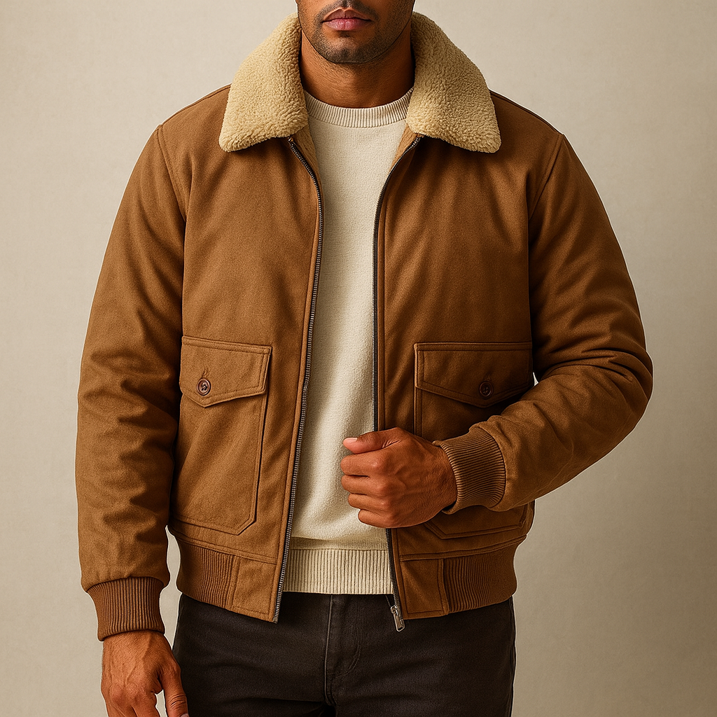 Marco Suede Lined Jacket