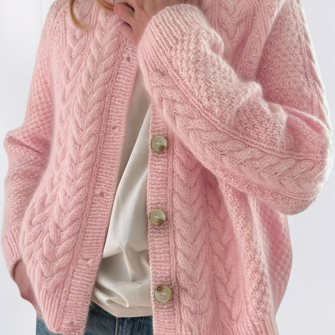 Lorena |  Pleteni kardigan s gumbima