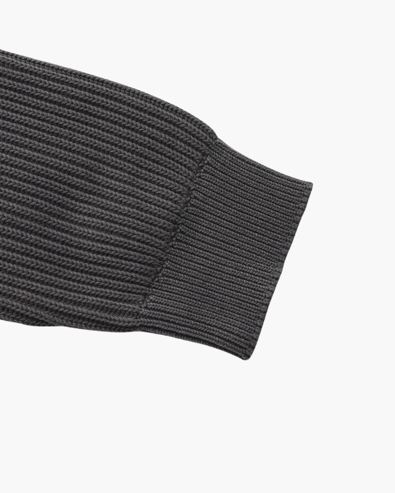 Krešo | Pulover s rebrastim pletenjem