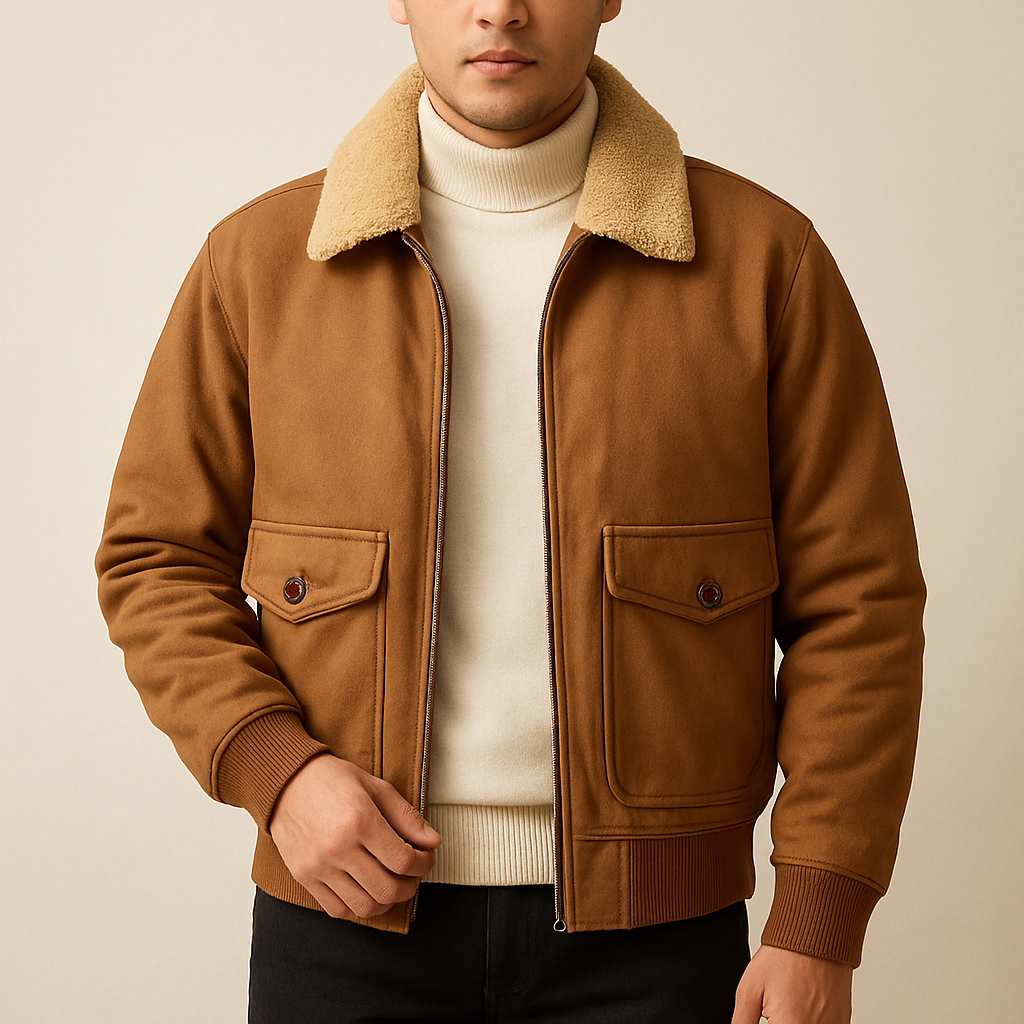 Marco Suede Lined Jacket