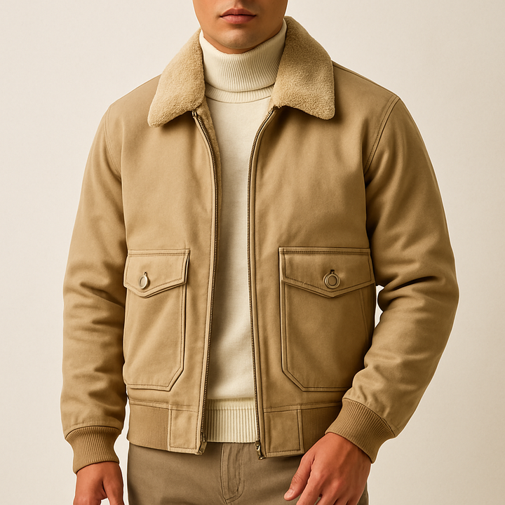 Marco Suede Lined Jacket