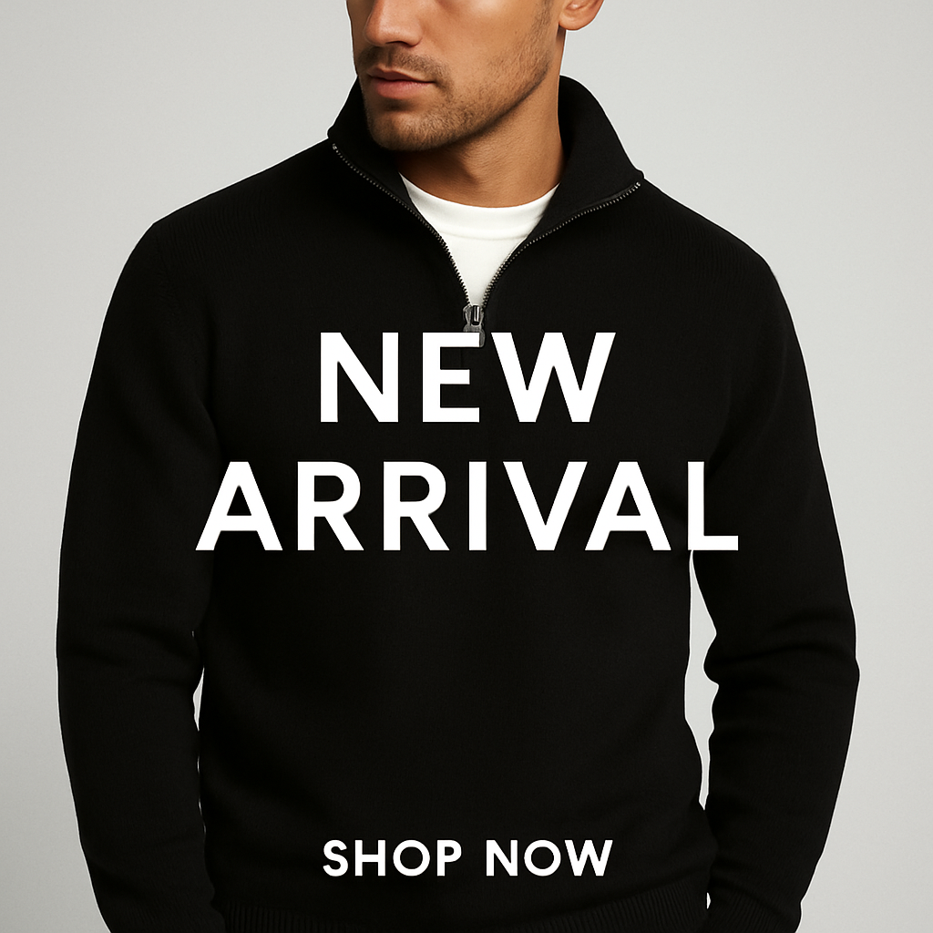 Lorenzo Half-Zip Sweater
