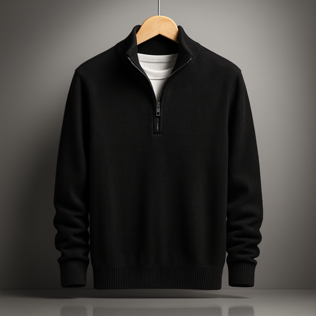 Lorenzo Half-Zip Sweater