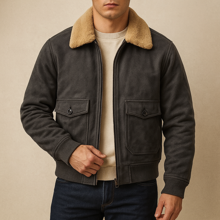 Marco Suede Lined Jacket