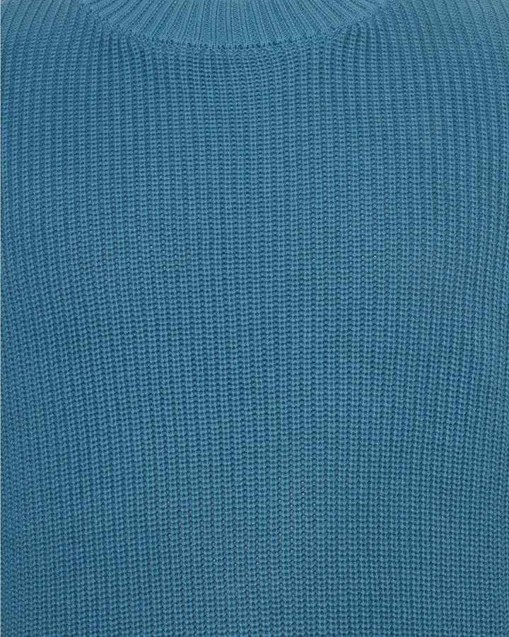 Stjepan | Muška jednostavna pletena majica | Plavi pepeo