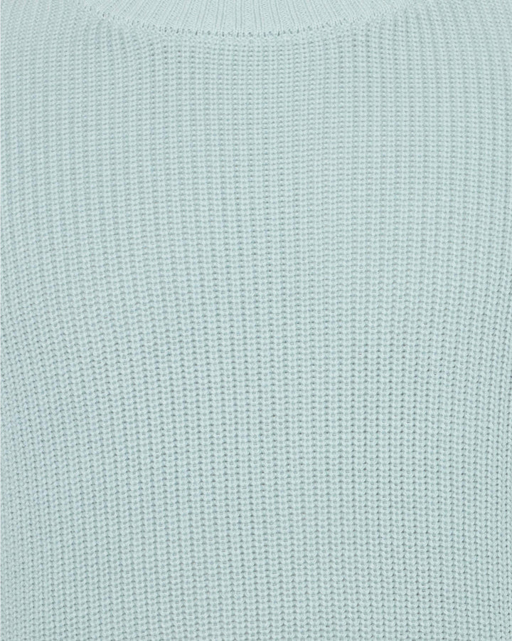 Karlo | Jednostavna pletena majica | Siva magla