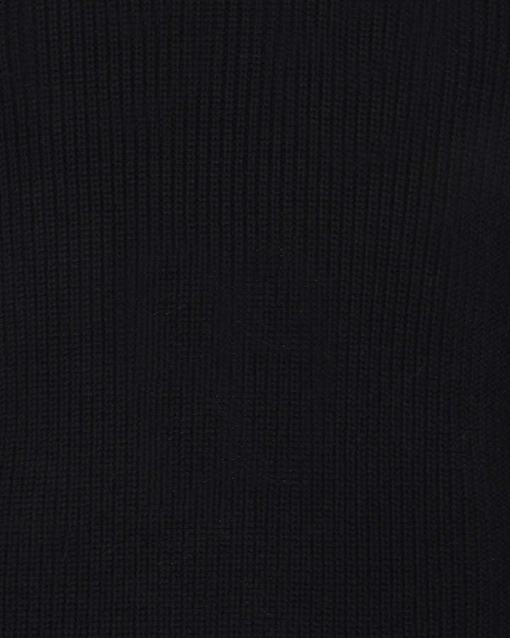 Vlatko | Jednostavna pletena majica | Crna