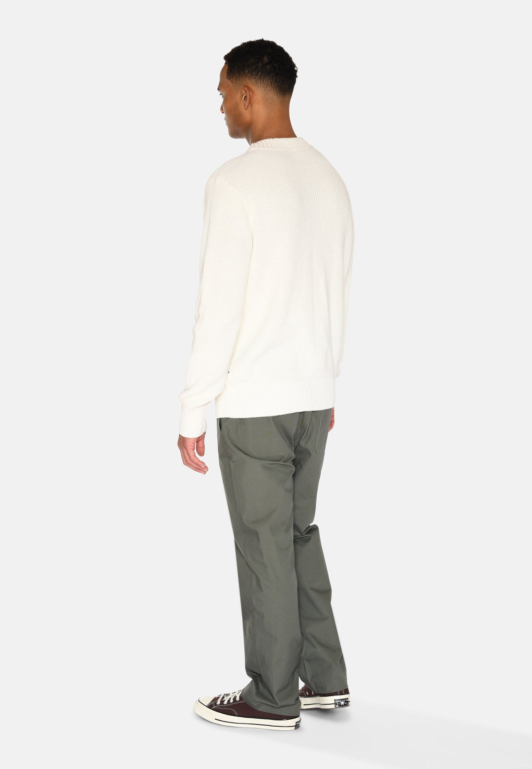 Luka | Muška jednostavna pletena majica | Kokosovo mlijeko