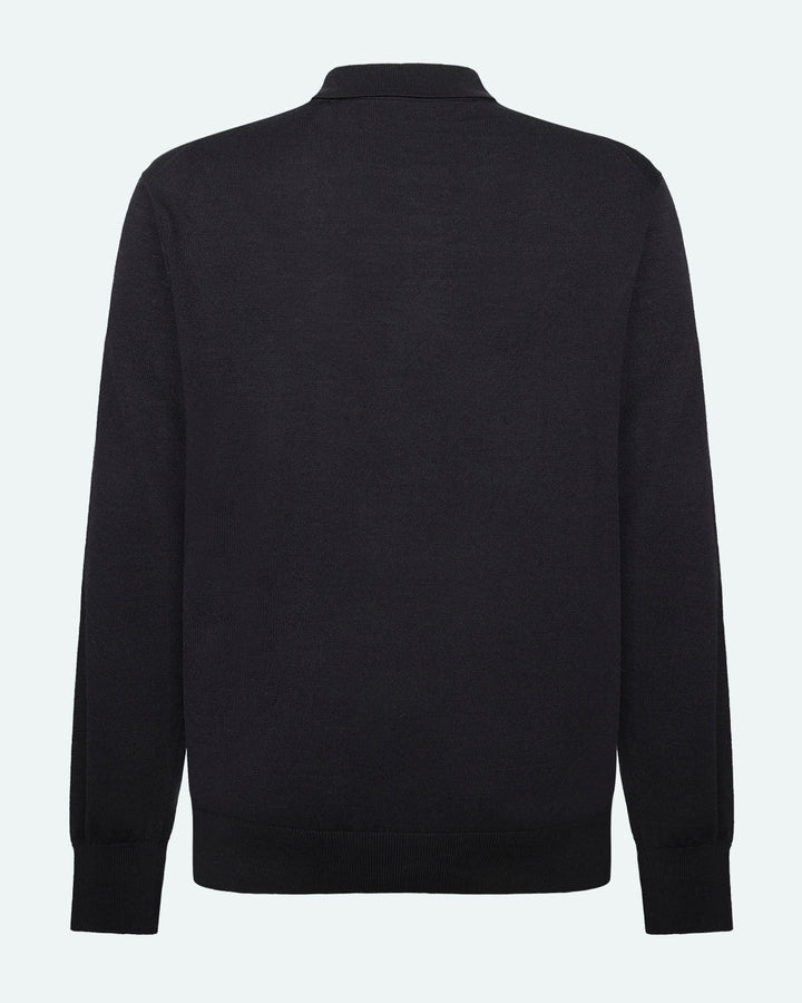 Damjan | Roger poluvisoki džemper | Crna