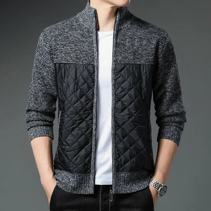 Matteo Knit Zip Cardigan Coat