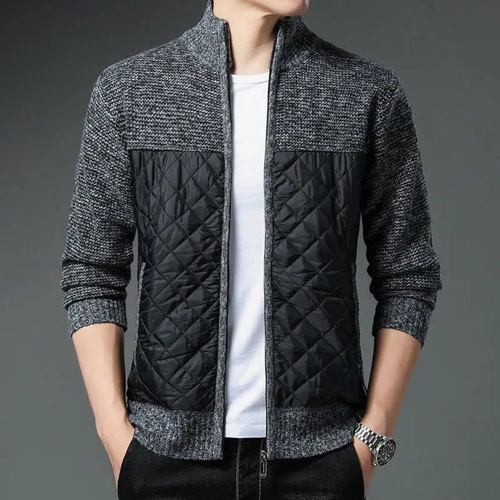 Matteo Knit Zip Cardigan Coat