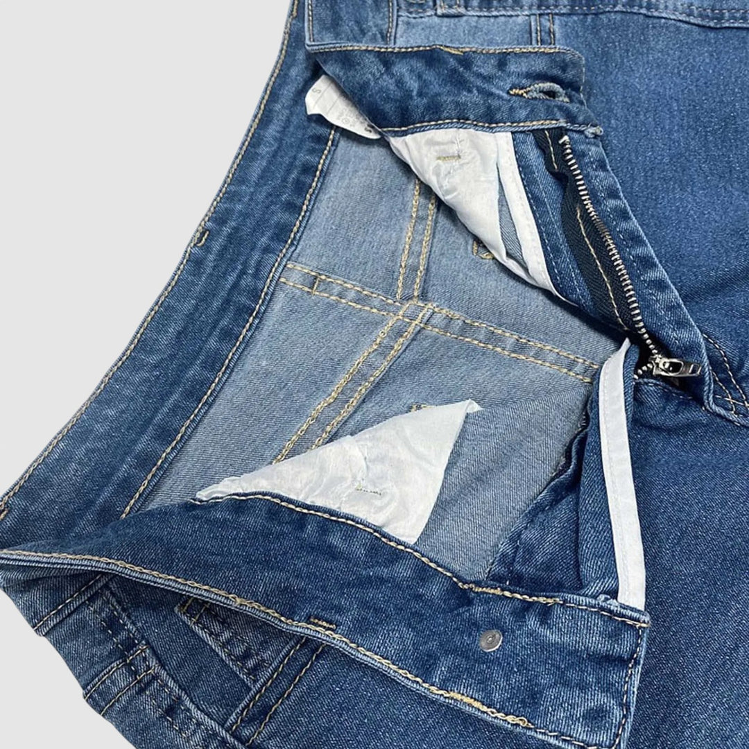 Sophie Wide-Leg Cuffed Jeans - Women's High-Waisted with Oversized Cuffs