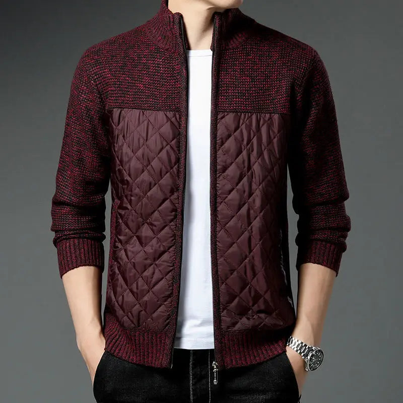 Matteo Knit Zip Cardigan Coat