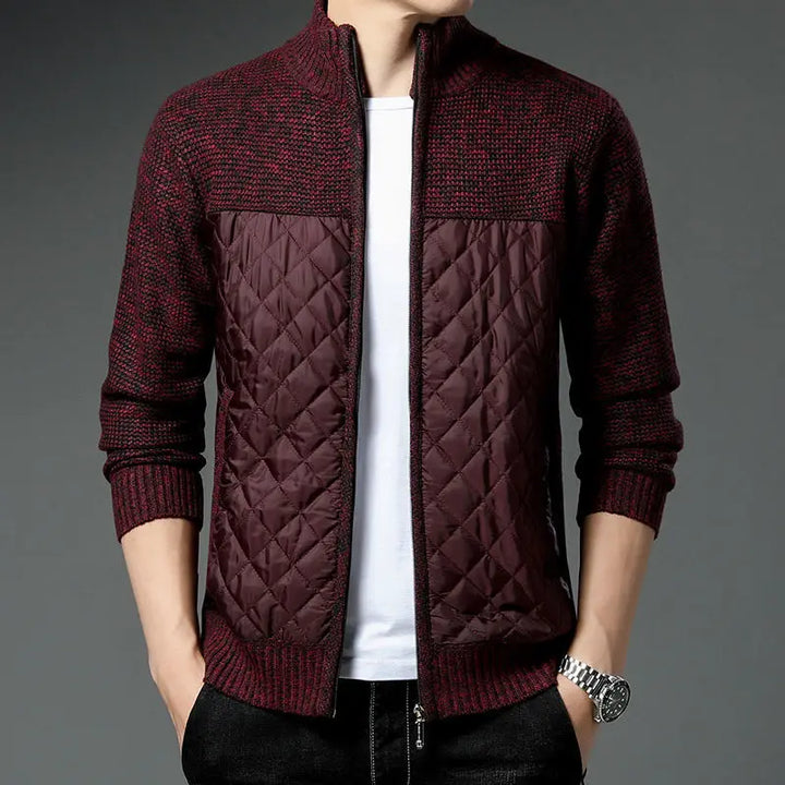 Matteo Knit Zip Cardigan Coat