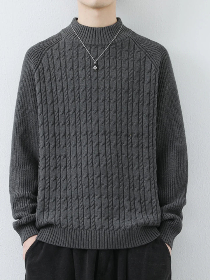 Matteo Premium Wool Textured Pullover