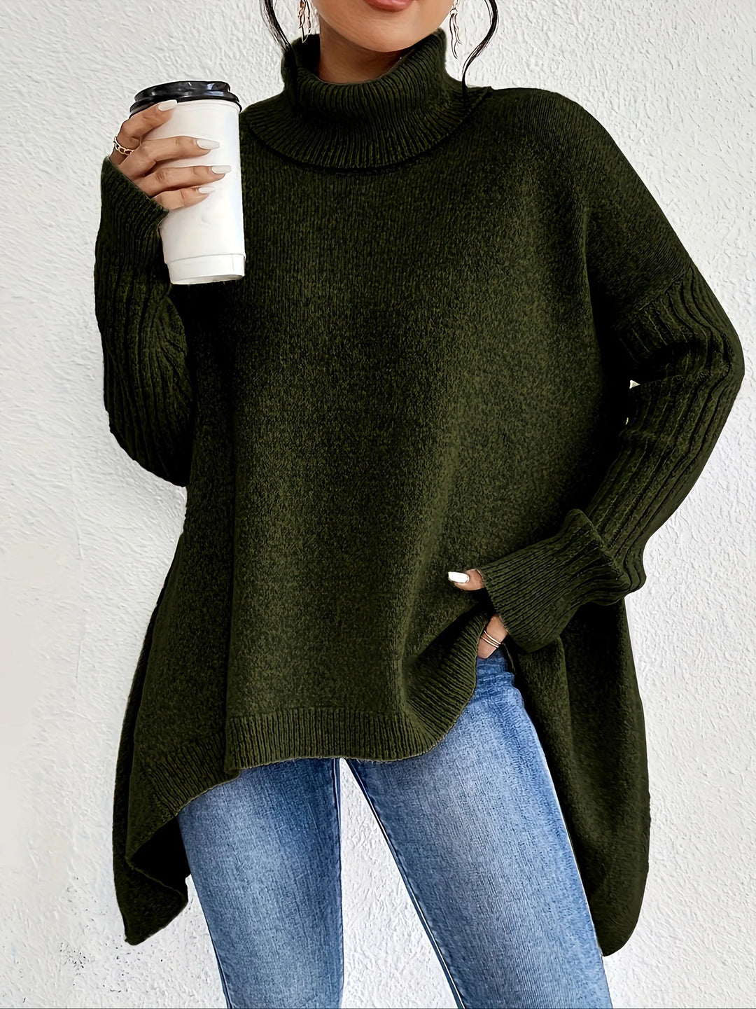 Alessia Relaxed Turtleneck Knit