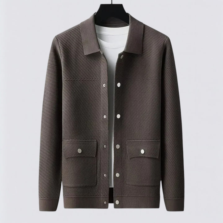 Noah | Kardigan Jakna s Pletenim Reverom