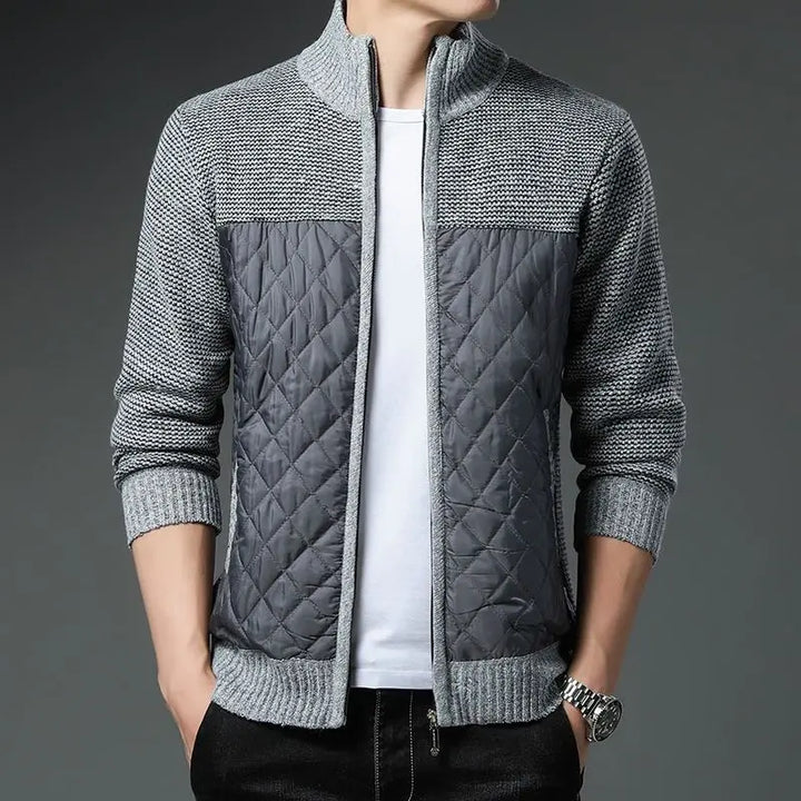 Matteo Knit Zip Cardigan Coat