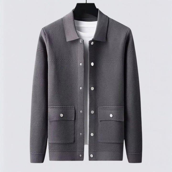 Noah | Kardigan Jakna s Pletenim Reverom