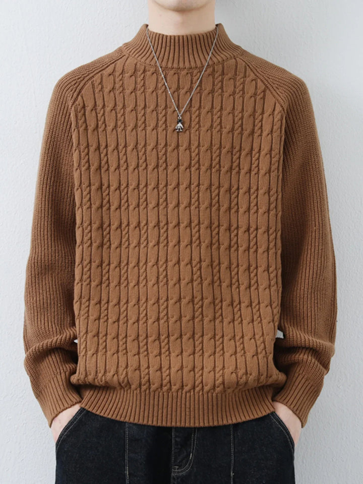 Matteo Premium Wool Textured Pullover